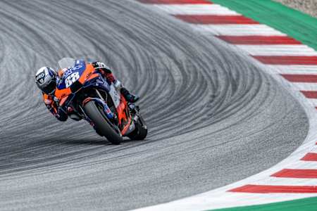 Miguel Oliveira en el Red Bull Ring de Spielberg, Austria, el 20 de agosto de 2020.