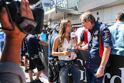 Gustl Auinger im Einsatz als ServusTV-Experte