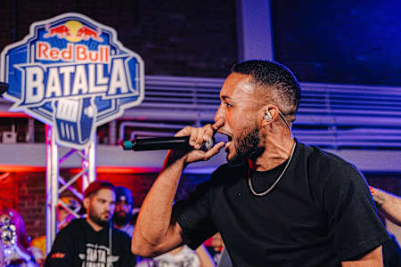 Freites during Red Bull Batalla in Brooklyn, New York on July 12, 2024 