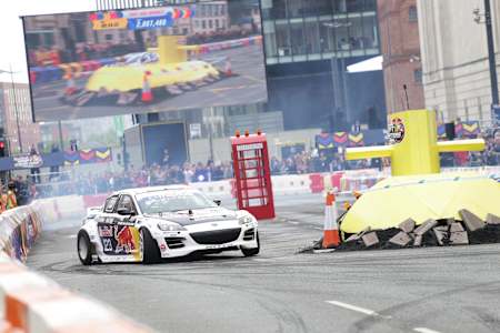 リバプールで開催されたRed Bull Drift Shiftersに登場したBADBUL