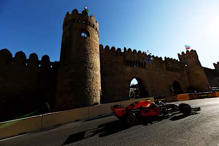 The Baku street circuit which hosts the Formula 1 Grand Prix of Azerbaijan was designed around the historical center of the city.