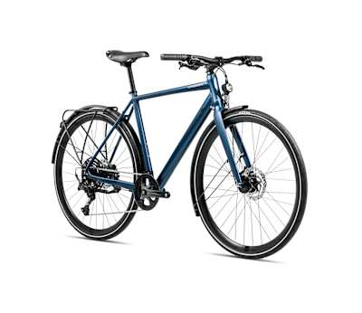 Das Orbea Vector 15 ist ein modernes Stadt- und Pendlerfahrrad, das Alltagstauglichkeit und sportliches Fahrgefühl verbindet.