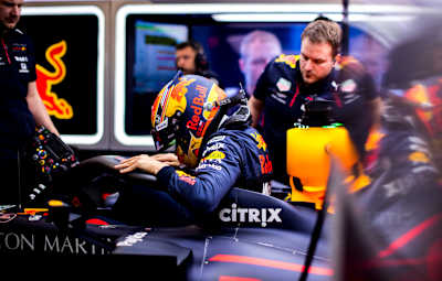 Alex Climbs Into The RB16