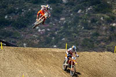 Aaron Plessinger at Round 1 of the AMA Motocross Series 2023 in Pala, CA
