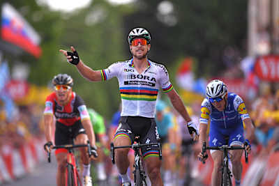 First stage win for the team at the Tour de France