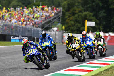 Rossi had the home fans going crazy at Mugello