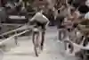 Nino Schurter performs at the Albstadt World Cup in 2018.