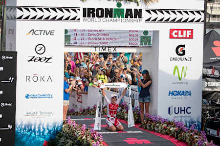Daniela Ryf wins the IRONMAN World Championship in Kailua-Kona, Hawaii, United States, on October 14, 2017