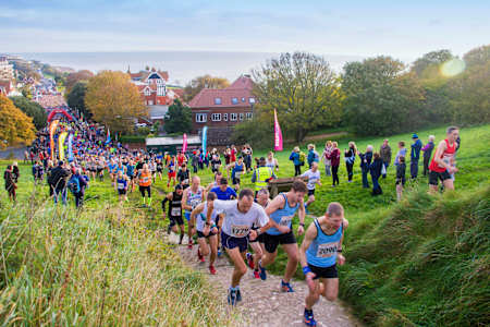 The Beachy Head Marathon is one the biggest off-road marathons in UK