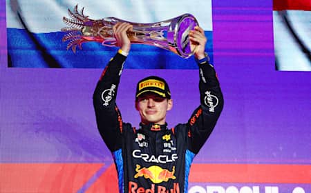 Max Verstappen of Oracle Red Bull Racing at the Saudi Arabian Grand Prix on March 9, 2024.