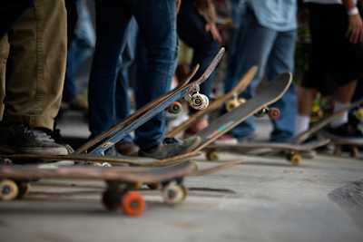 Participants are ready for the Red Bull Deshuesadero in Mexico City, Mexico on November 2nd 2013.