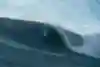 Ian Walsh surfing at Mavericks in California