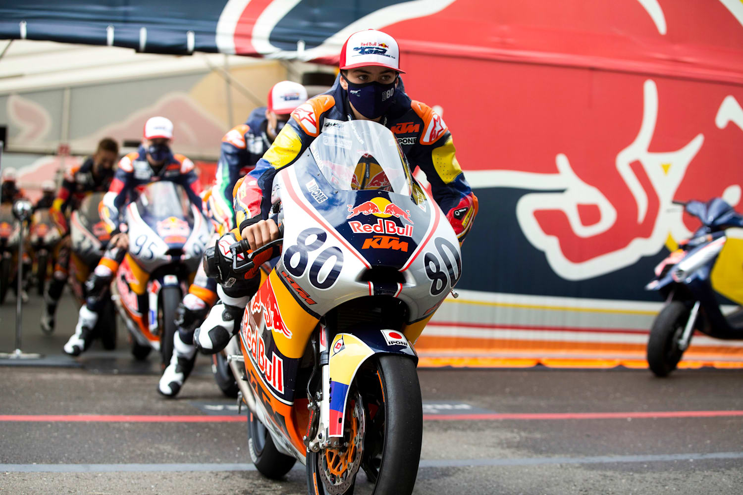 Red Bull Motogp Rookies Cup Pre Season Bike Test