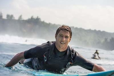 Ian Walsh looking for the right wave. 