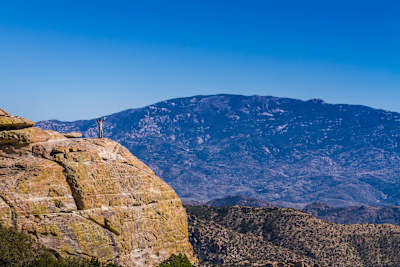 レモン山頂に至る前でもこの絶景