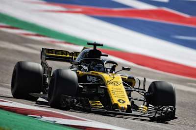 Hulkenberg finished 2018 as best in 'class B'
