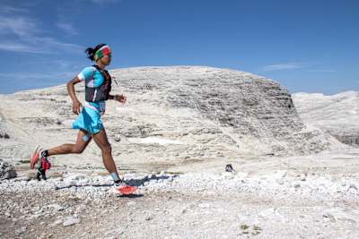 An image of ultrarunner Mira Rai.