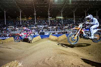 Ken Roczen and Brandon Hartranft 