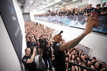 A Silver Arrows celebration that's becoming commonplace …