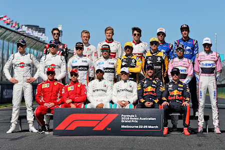 Which drivers were the class of the class of 2018?