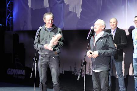 Janusz Gołąb odebrał Kolosa dla Andrzeja Bargiela