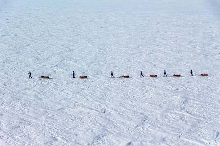Montagne and the ‘Ice Maidens’ on their epic coast-to-coast challenge