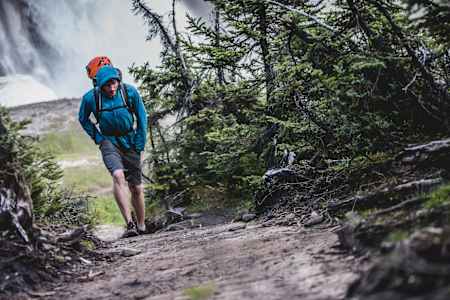 Marc-André Leclerc heads into the mountains.