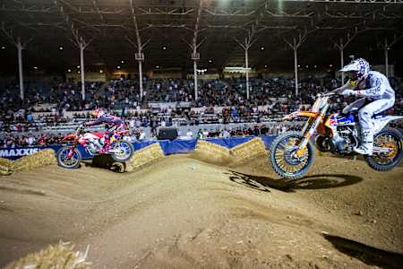 Ken Roczen and Brandon Hartranft 