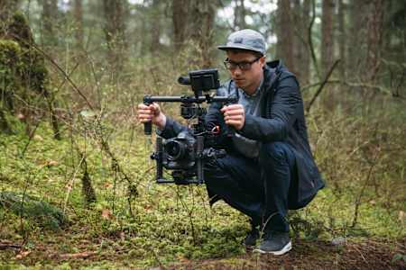 Vancouver's Rupert Walker in his native habitat.