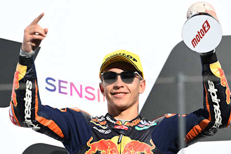 La victoria de Remy Gardner en la carrera de Moto2 del Gran Premio del Algarve 2021 lo acerca mucho al título.