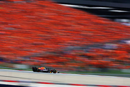 Max Verstappen of Oracle Red Bull Racing at the Austrian Grand Prix on July 2, 2023.