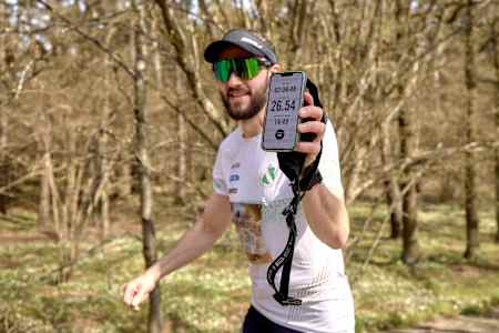 Participants at the Wings for Life World Run in Hagaparken, Stockholm on May 7th 2023.