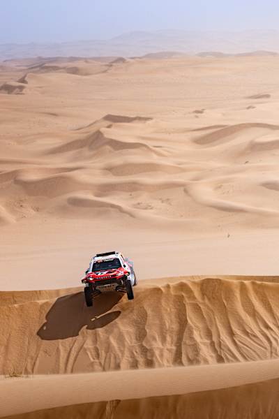Henk Lategan and Brett Cummings during the Stage 7 of the Dakar 2026 on January 11, 2026 between Riyadh and Wadi ad-Dawasir, Saudi Arabia.