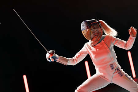 Olga Kharlan fencing 