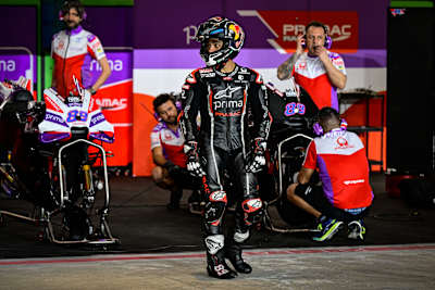 Jorge Martín at the Qatar MotoGP™ test on February 20, 2024.