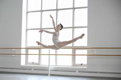 Dusty Button at Boston Ballet Studio in Boston