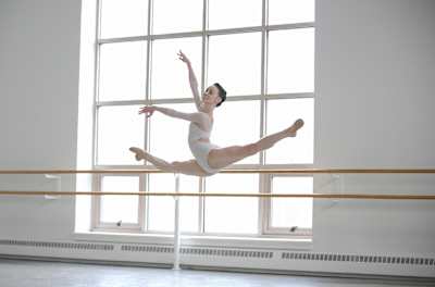 Dusty Button at Boston Ballet Studio in Boston