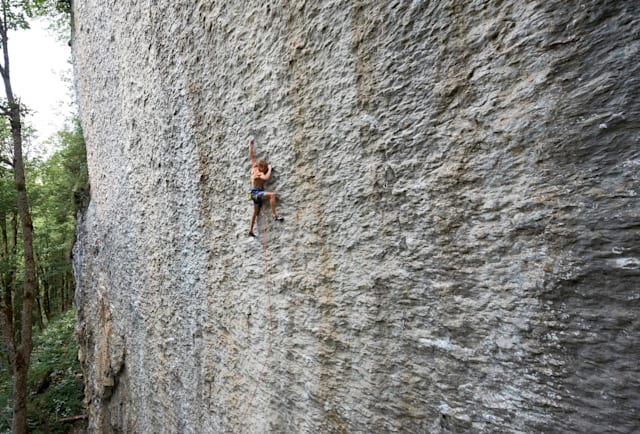 red point climbing term