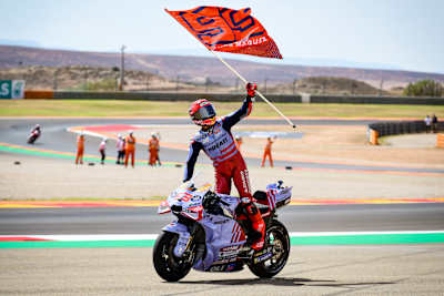 Marc Márquez, carrera Tissot Sprint, Aragón MotoGP 31 agosto 2024