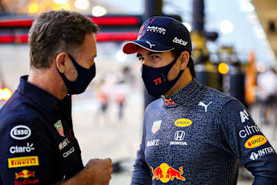 Checo And Christian Chat Trackside