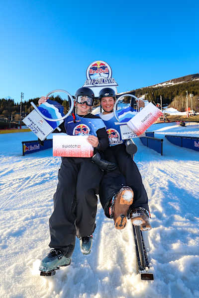 Melvin Seliberg and Elena Gaskell win Best Trick at Red Bull Unrailistic 2026