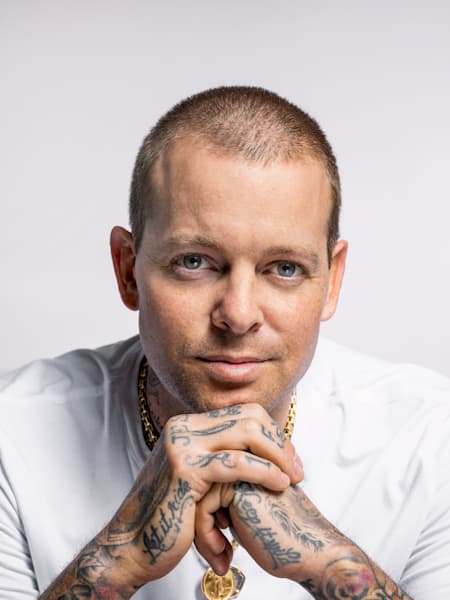 Ryan Sheckler beim Fotoshooting in seinem Haus in Kalifornien.