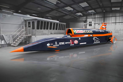 Landgeschwindigkeits-Rekordanwärter Bloodhound SSC