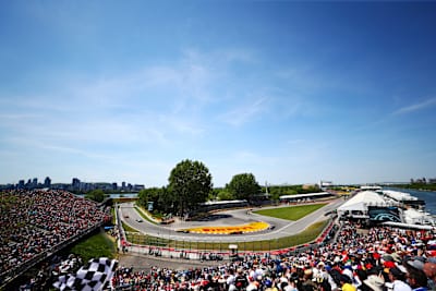 Sun Shining Over Circuit Gilles-Villeneuve