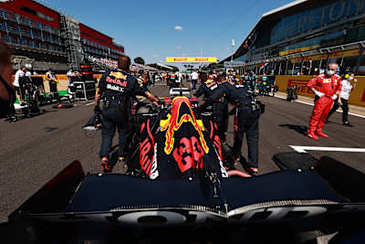 De Red Bull RB16B; de bolide van Max dit F1-seizoen