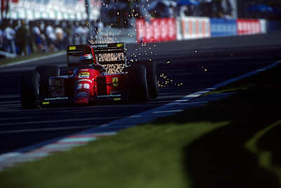 Gerhard Berger, Ferrari 640, Grand Prix of Portugal, Autodromo do Estoril, September 24, 1989.