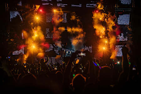 Martin Garrix opptrer under Ultra Music Festival i Cape Town i 2017