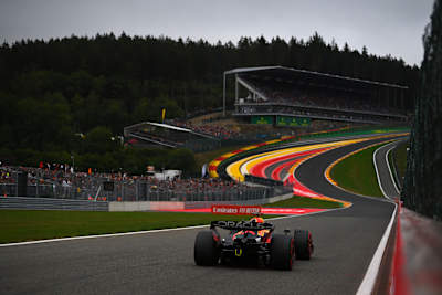 Max Verstappen w akcji na Spa-Francorchamps