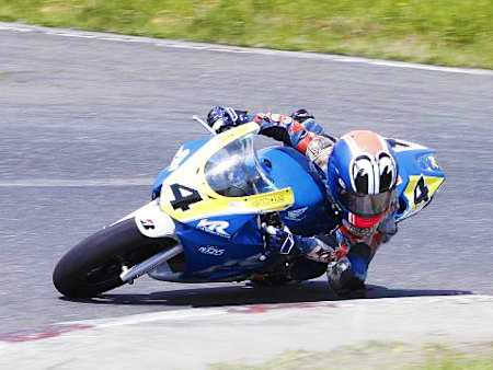 Ai Ogura racing his NSF100 in Japan