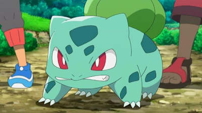A promo image from Pokémon of Bulbasaur.